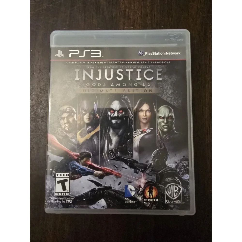 Injustice: Gods Among Us Ultimate Edition ‎ (PlayStation 3) CIB